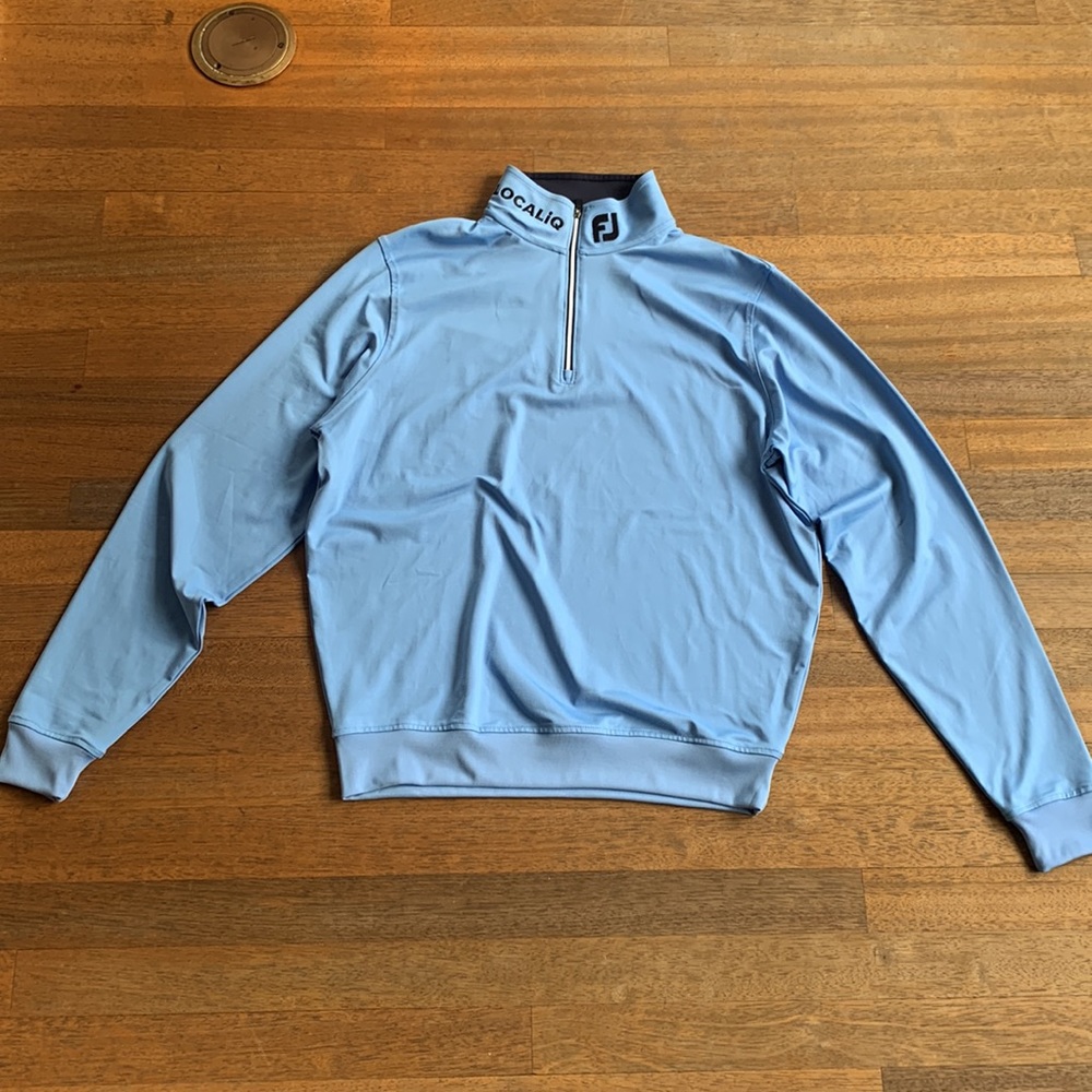 FootJoy Gathered Waist Half-zip Pullover